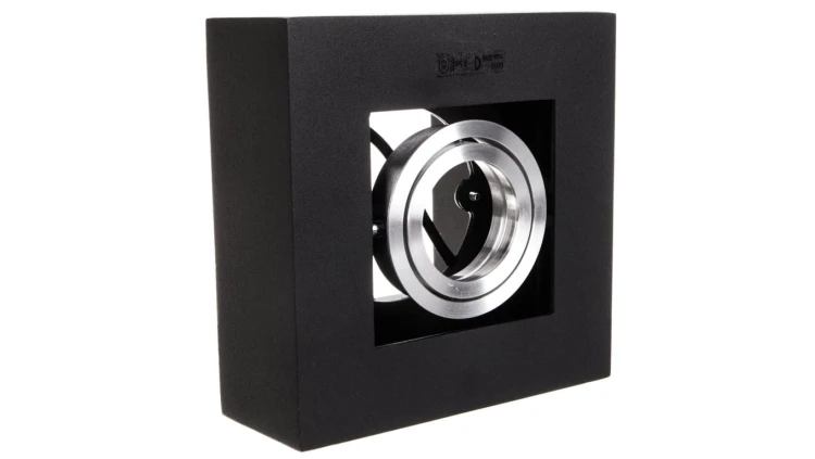 Oprawa punktowa sufitowa GU10 10W STOBI DLP 50-B czarna 26830