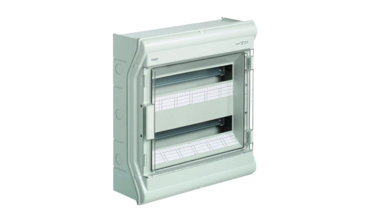 Rozdzielnica modułowa 2x18 natynkowa IP65 Vector VE218L