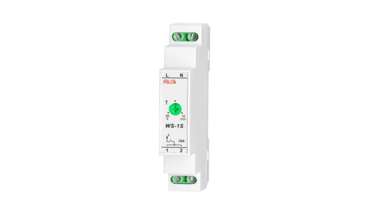 Automat schodowy 16A 1Z 20s - 10min 230V AC WS-1S