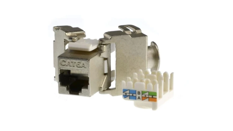 CU.MK.00015 Moduł keystone RJ45 kat.6A FTP beznarzędziowy wersja HD GMPnet supported by BITNER - 25 LAT gwarancji
