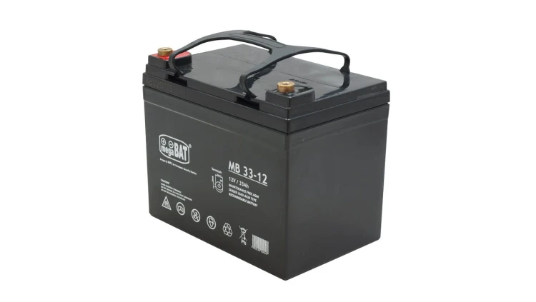 Akumulator AGM 12V 33Ah (197x131x159mm) MB 33-12