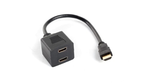 Rozdzielacz/Splitter HDMI 1/2-portowy AD-0019-BK