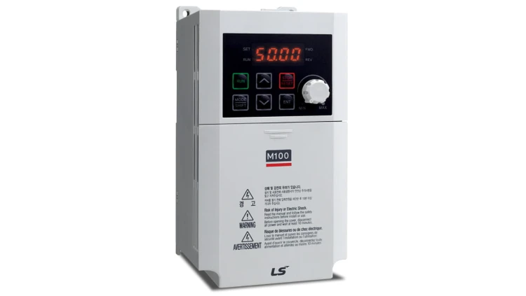 Falownik 1-fazowy 230V 0,75kW 4,2A M100 LSLV0008M100-1EOFNA