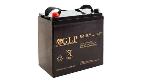 Akumulator AGM 12V 55Ah (227x138x206mm) GLP 55-12