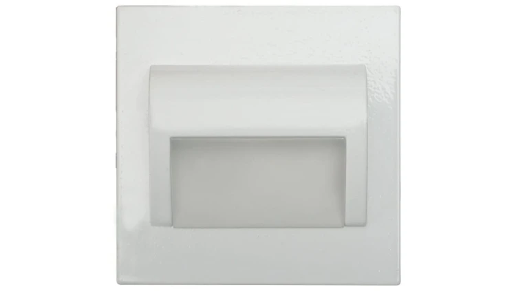 Oprawa Beryl biała 1,5W 12V DC ciepła 9 led smd 3014 kwadrat do puszki fi 60