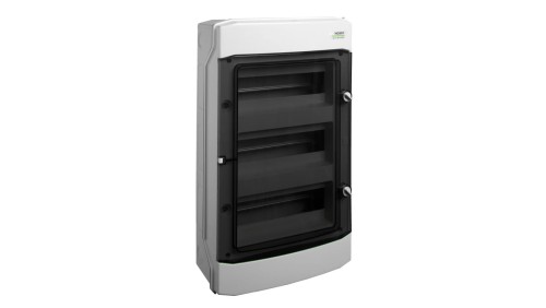 PHS 36T Obudowa n/t, IP65 3x12 moduły, drzwi transparentne NE101496