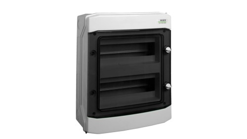 PHS 24T Obudowa n/t, IP65 2x12 moduły, drzwi transparentne NE101495