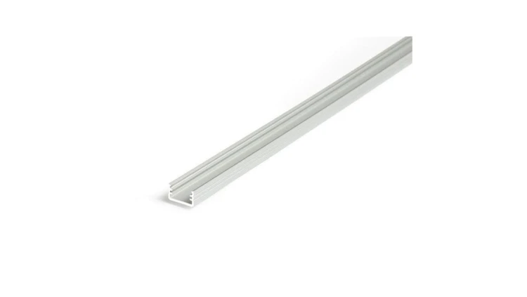 Profil led SLIM8 2m srebrny anodowany aluminiowy wąski (c2) 89030020