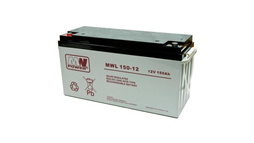 Akumulator AGM 12V 150Ah (485x171x233mm) MWL 150-12