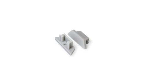 Zaślepka do profilu led ARC12 srebrna b2960040 /1szt/