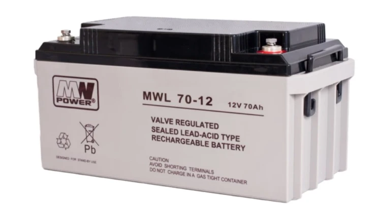 Akumulator AGM 12V 70Ah (350x166x179mm) MWL 70-12