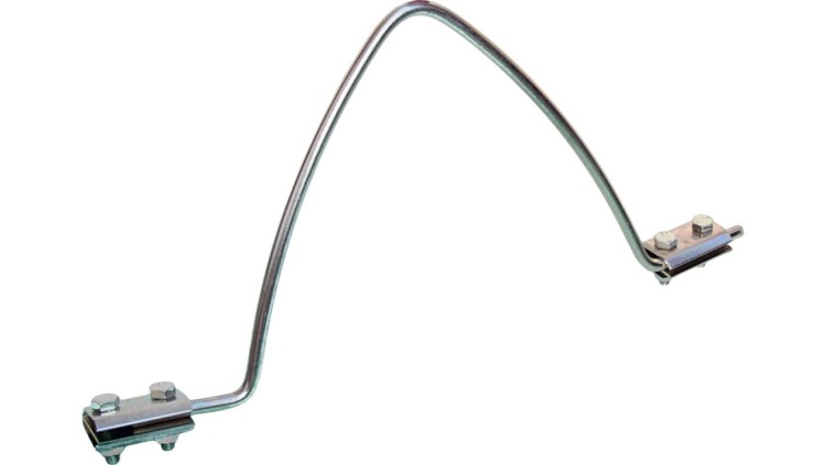 Połączenie kompensacyjne drut - drut B=30mm D fi 8mm KM98BD