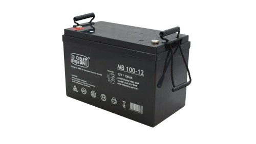 Akumulator AGM 12V 100Ah (329x172x215mm) MB 100-12