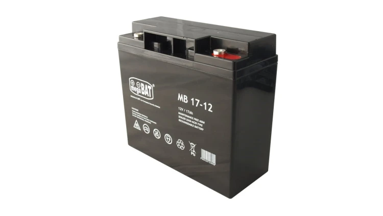 Akumulator AGM 12V 17Ah (181x77x167mm) MB 17-12