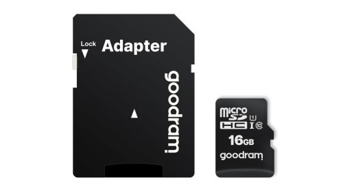 Karta pamięci GoodRam M1AA-0160R12 (16GB Class 10, Class U1 Adapter, Karta pamięci)