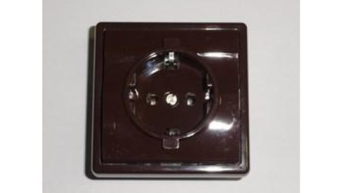 Gniazdo elektryczne p/t z uziem. Schuko GWP-140G