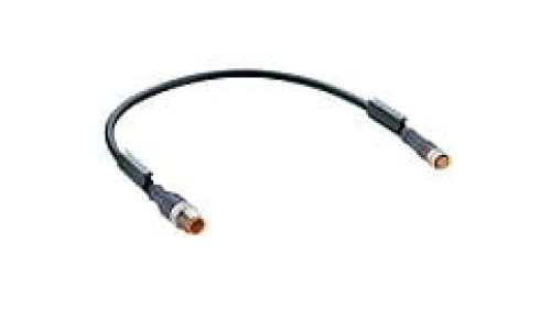 Kabel konfekcjonowany obustronnie zakończony złącza M8 4-pin żeńskie proste M12 męskie proste RST 4-RKMV 4-225/0,6 M