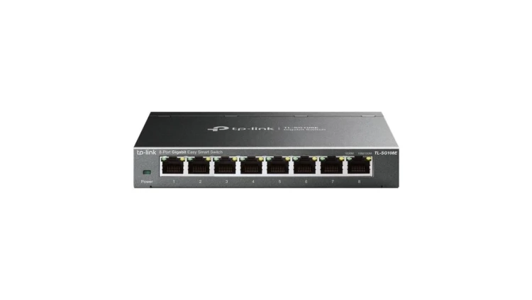 Switch TP-LINK TL-SG108E (8x 10/100/1000Mbps)