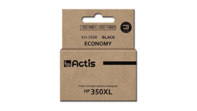 Tusz ACTIS KH-350R (zamiennik HP 350XL CB336EE Standard 35 ml czarny)