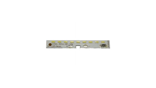 Moduł 9 led smd 2835 1,5W Beryl Ontario 12VDC zimny 6500K do lamp led / opraw schodowych