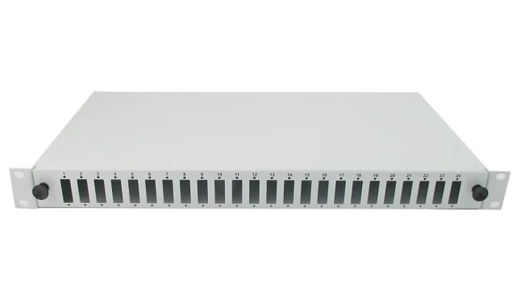 Panel światłowodowy 19 cali 1U 24 x SC duplex FO.PS.00245