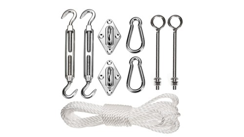 Zestaw metalowy do mocowania żagli ogrodowych GB508