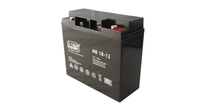 Akumulator AGM 12V 18Ah (181x77x167mm) MB 18-12