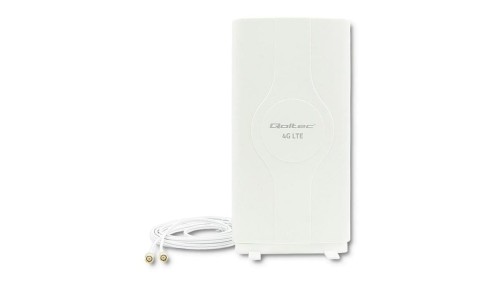 Qoltec Antena 4G LTE DUAL z podwójnym złączem SMA 30dBi Wewnętrzna