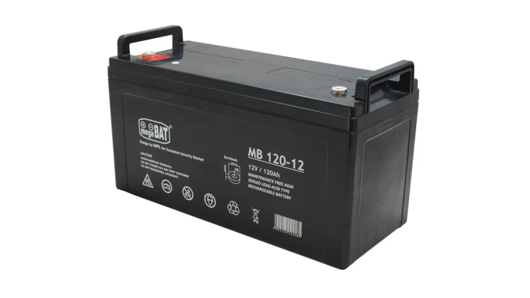 Akumulator AGM 12V 120Ah (338x170x215mm) MB 120-12h