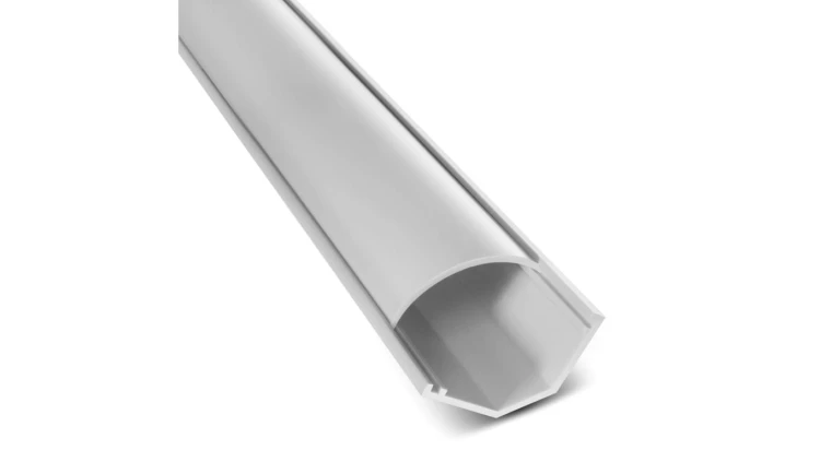 Listwa maskująca kanał kablowy 1.5m 73*42mm Biała Maclean MCTV-577 z tasmą MCTV-577