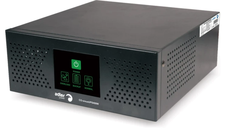 Zasilacz awaryjny Inwerter z funkcją UPS 500VA/400W systemy C.O. monitoring CO-SinusUPS-400W