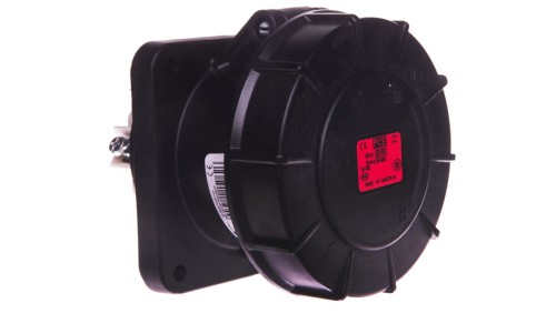 Gniazdo tablicowe 63A 5P 400V czarne IP67 335-6xs