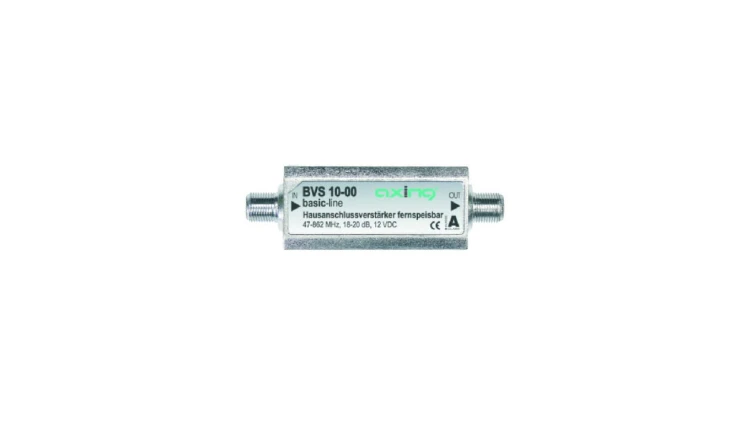Mini wzmacniacz CATV 18-20dB 12V BVS 10-00 MINI