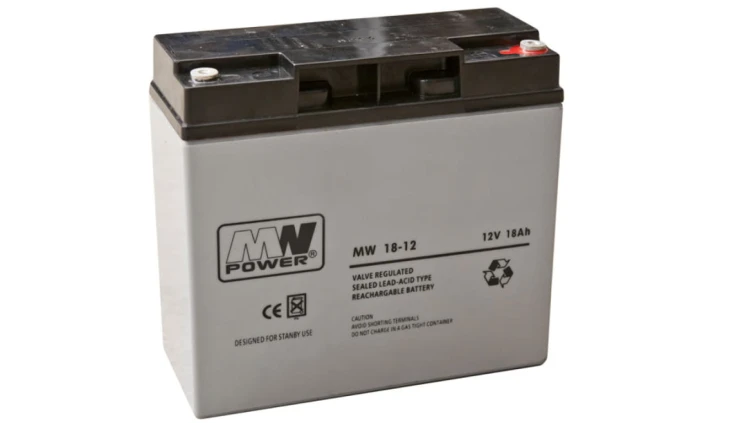 Akumulator AGM 12V 18Ah (181x77x167mm) MW 18-12