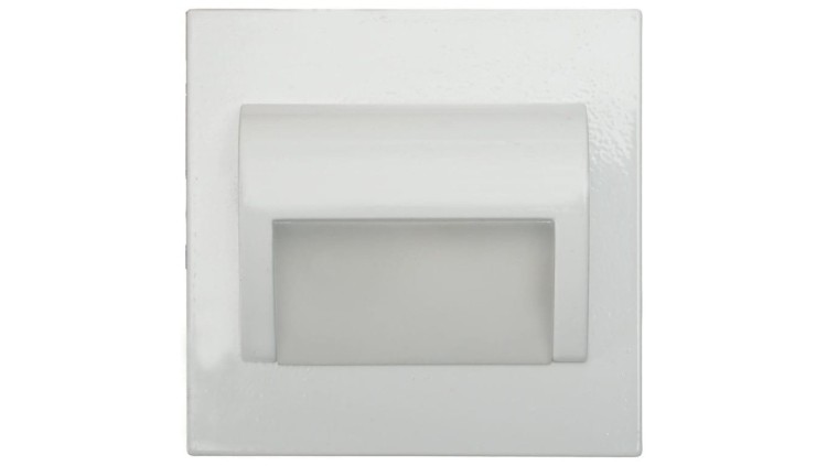 Oprawa Beryl biała 1,5W 12V DC zimna 9 led smd 3014 kwadrat do puszki fi 60