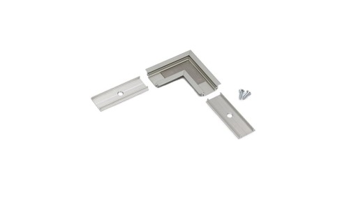 Profil led Groove10 narożnik kątownik srebrny anodowany wpuszczany do frezu meblowy 76530020