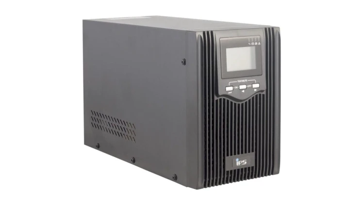 Zasilacz UPS 1000VA/800W czysty sinus line-interactive, obudowa tower, dwa akumulatory 7Ah, USB TS1-LI-1k0-MC-LCD-2x7