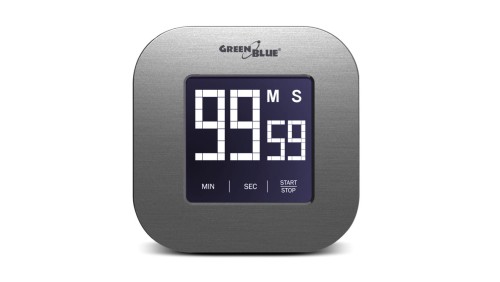 Cyfrowy timer stoper minutnik magnetyczny z dotykowym ekranem GreenBlue GB524 GB524