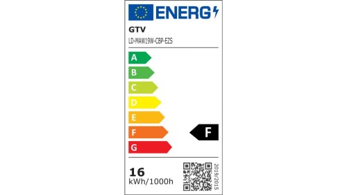 Oprawa LED MATIS PLUS typu downlight,19W,1520lm,AC220-240V,50/60Hz,120,3000K,wpuszczana,biały