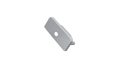 Zaślepka do profil Surface14 srebrna gen2 z otworem a2970040 /1szt/