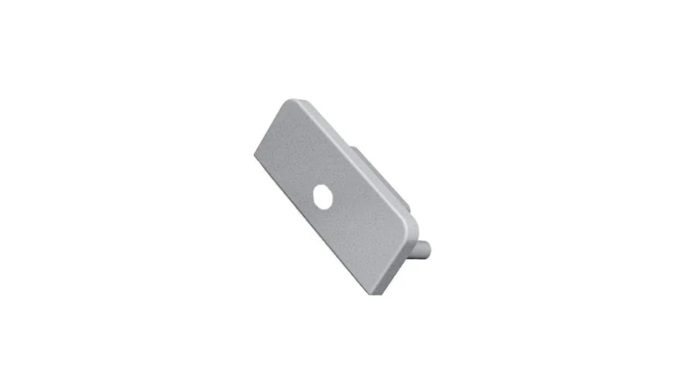 Zaślepka do profil Surface14 srebrna gen2 z otworem a2970040 /1szt/