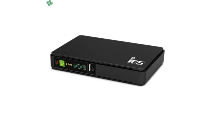 Zasilacz UPS do switchy i routerów WIFI, wbudowane akumulatory Litowe Router UPS-15