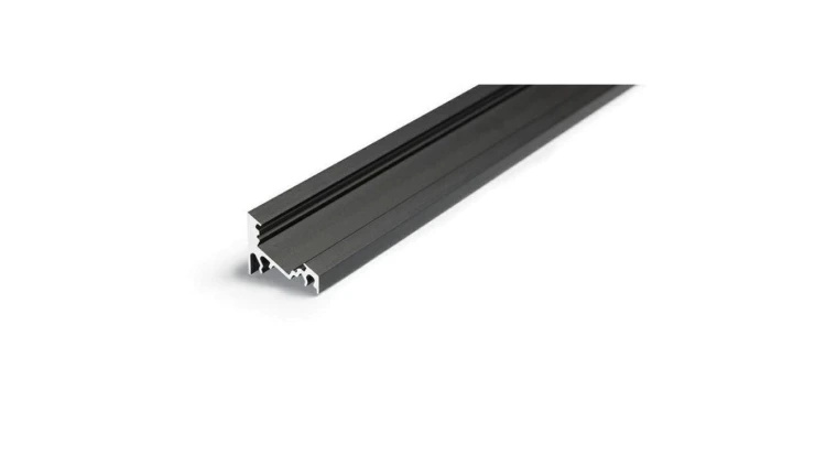 Profil led Corner10 1m kątowy narożny czarny 83040021