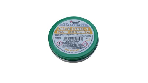 CYNEL UNIPRESS PASTA-CYNEL-1 40G Topnik lutowniczy PROFESSIONAL