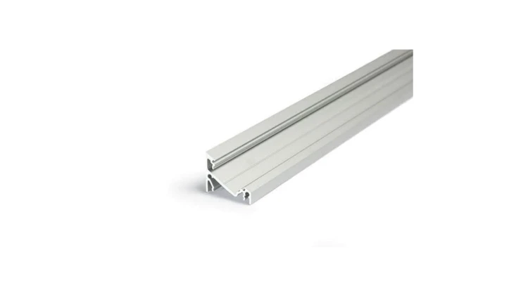 Profil led Corner14 1m kątowy narożny anodowany srebrny szeroki A4010020