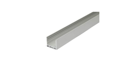 Profil led Vario30-02 ACDE-9/TY srebrny anodowany 2MB aluminiowy V3060020