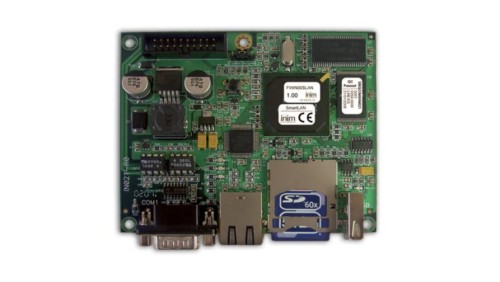 Karta sieciowa Ethernet do sieci LAN protokół TCP/IP programowanie SmartLEAGUE INIM SmartLAN/SF