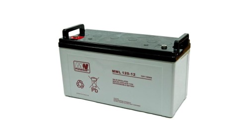 Akumulator AGM 12V 120Ah (406x173x215mm) MWL 120-12