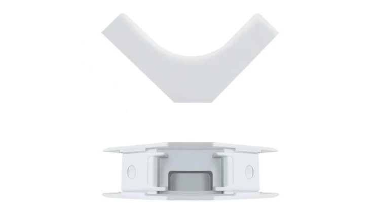 Qoltec Narożnik wewnętrzny 45 x 18mm