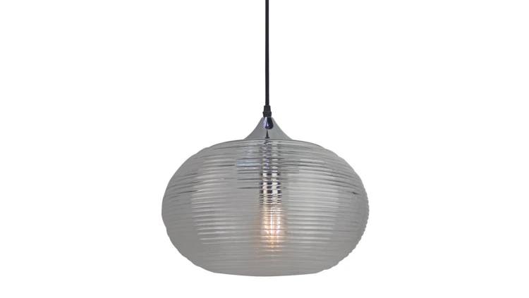 Lampa Wisząca VT-7350 E27 Max. 60W Diamond Transparentna 3879